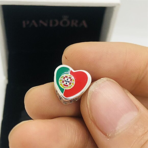 ✨🔥Pandora Portugal Flag Exclusive Dangle Charm - Picture 6 of 6